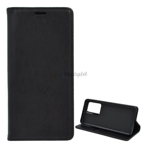 Husă în picioare, efect piele (FLIP, deschidere laterală, funcție de suport pentru desktop) NEGRU Samsung Galaxy S20 Ultra (SM-G988F), Samsung Galaxy S20 Ultra 5G (SM-G988B)