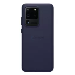   HUSĂ! - Protector de telefon din silicon NILLKIN FLEX PURE (ultra-subțire, ecologic, interior din microfibră de pluș, mat) ALBASTRU ÎNCHIS Samsung Galaxy S20 Ultra (SM-G988F), Samsung Galaxy S20 Ultra 5G (SM-G988B)