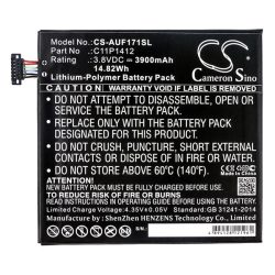   Baterie CAMERON SINO Li-Polymer (3.8V/3900mAh, compatibil cu Asus 0B200-01260000) NEGRU