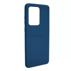   HUSĂ! - Protector de telefon din silicon (mat) ALBASTRU ÎNCHIS Samsung Galaxy S20 Ultra (SM-G988F), Samsung Galaxy S20 Ultra 5G (SM-G988B)