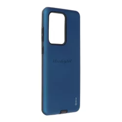   HUSĂ! - Protector de telefon din silicon ROAR RICO ARMOR (rezistență medie la impact, spate din plastic, mat) ALBASTRU ÎNCHIS Samsung Galaxy S20 Ultra (SM-G988F), Samsung Galaxy S20 Ultra 5G (SM-G988B)