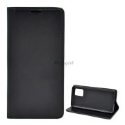   Husă în picioare, efect piele (FLIP, deschidere laterală, funcție de suport pentru birou) NEGRU Samsung Galaxy S10 Lite (SM-G770F)