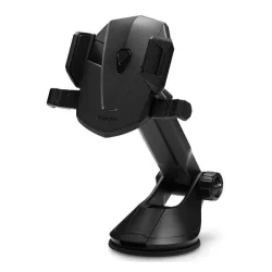   Suport auto SPIGEN Kuel Signature TS35 (cu ventuză, 360°, telescopic, magnetic) NEGRU