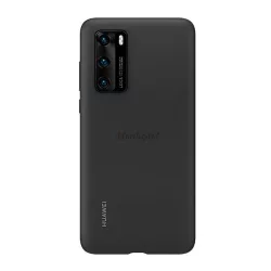   HUSĂ! - Protector de telefon din silicon HUAWEI NEGRU Huawei P40