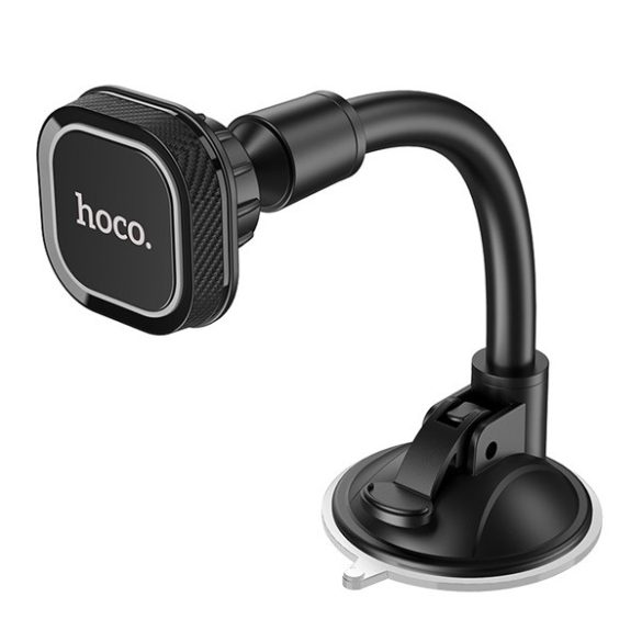 Suport auto HOCO CA55 (pentru parbriz, ventuză, magnetic, 360°) NEGRU