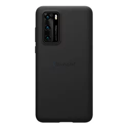   HUSĂ! - Protector de telefon din silicon NILLKIN FLEX PURE (ultra-subțire, ecologic, interior din microfibră de pluș, mat) NEGRU Huawei P40