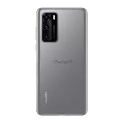   HUSĂ! - Protector telefon silicon ROAR ALL DAY (ultra-subtire) TRANSPARENT Huawei P40