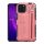 Protectie din silicon pentru telefon (rezistenta medie la impact, functie suport de masa, suport card bancar, spate textil + curea de la mana) ROZ Apple iPhone 11 Pro Protectie din silicon pentru telefon (rezistenta medie la impact, functie suport de masa, suport card bancar, spate textil + curea de la mana) ROZ Apple iPhone 11 Pro