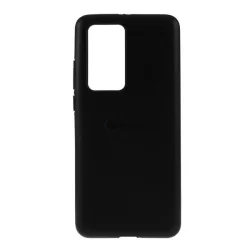   HUSĂ! - Protector de telefon din silicon (mat) NEGRU Huawei P40 Pro 5G