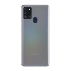   HUSĂ! - Protectie din silicon pentru telefon (ultra-subtire) TRANSPARENT Samsung Galaxy A21s (SM-A217F)