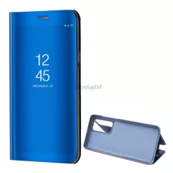   HUSĂ! - Husă cu suport (FLIP activ, deschidere laterală, funcție de suport pentru birou, suprafață oglindă, husă Mirror View) ALBASTRU Huawei P40