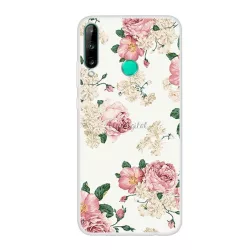   HUSĂ! - Protectie de telefon din silicon (model bujor) ALB Huawei P40 Lite E / Y7p