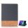 Husă în picioare, efect piele (FLIP activ, deschidere laterală, suport de birou, model textil, suport pentru creion) NEGRU Apple IPAD Pro 12.9 (2020) Husă în picioare, efect piele (FLIP activ, deschidere laterală, suport de birou, model textil, suport pentru creion) NEGRU Apple IPAD Pro 12.9 (2020)
