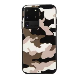   HUSĂ! - Protector de telefon din silicon (model de teren) ALB Samsung Galaxy S20 Ultra (SM-G988F), Samsung Galaxy S20 Ultra 5G (SM-G988B)