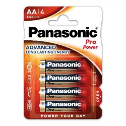   Baterie durabilă PANASONIC PRO POWER (AA, LR6PPG, 1,5 V, alcalină) 4 buc/pachet