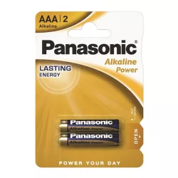   Baterie super-durabilă PANASONIC PRO POWER (AAA, LR03APB, 1,5 V, alcalină) 2 buc/pachet