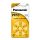 Baterie PANASONIC (A10, PR10L/6LB, PR230/PR536, 1.4V, zinc-aer, pentru aparate auditive) 6 buc per pachet Baterie PANASONIC (A10, PR10L/6LB, PR230/PR536, 1.4V, zinc-aer, pentru aparate auditive) 6 buc per pachet