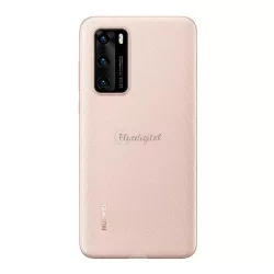   HUSĂ! - Protectie telefon din plastic HUAWEI (cauciucat, model textil) ROZ Huawei P40