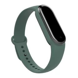   Curea (dimensiune personalizată, silicon, reglabilă) Fixatoare Xiaomi Mi Band 5, Xiaomi Mi Band 7, Xiaomi Mi Band 6 NFC, Xiaomi Mi Band 6