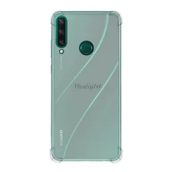   HUSĂ! - Protectie telefon din plastic ROAR JELLY ARMOR (cadru din silicon, rezistenta medie la impact, colt cu perna de aer) TRANSPARENT Huawei Y6p