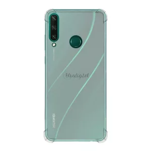 HUSĂ! - Protectie telefon din plastic ROAR JELLY ARMOR (cadru din silicon, rezistenta medie la impact, colt cu perna de aer) TRANSPARENT Huawei Y6p