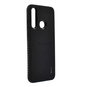 HUSĂ! - Protector de telefon din silicon ROAR RICO ARMOR (rezistenta la impact mediu, spate din plastic, mat) NEGRU Huawei Y6p