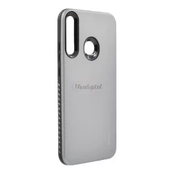   HUSĂ! - Protectie de telefon din silicon ROAR RICO ARMOR (rezistenta medie la impact, spate din plastic, mat) GREY Huawei P40 Lite E / Y7p