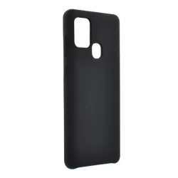   HUSĂ! - Husă siliconică pentru telefon (mată) negru Samsung Galaxy A21s (SM-A217F)