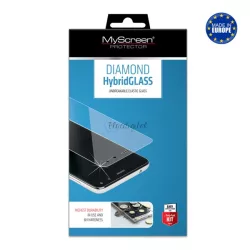   Sticlă de protecție a ecranului MYSCREEN HYBRIDGLASS (flexibil, rezistent la zgârieturi, rezistent la impact, 0,15 mm, 8H, NU curbat) TRANSPARENT Alcatel 1S (2020) OT-5028D