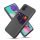 Protecție din plastic pentru telefon (rezistență medie la impact, suport pentru card de credit, strat textil, spate cu efect de piele) GREY Samsung Galaxy A51 (SM-A515F) Protecție din plastic pentru telefon (rezistență medie la impact, suport pentru card de credit, strat textil, spate cu efect de piele) GREY Samsung Galaxy A51 (SM-A515F)