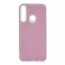   HUSĂ! - Protectie de telefon din silicon (interior din plastic, spate lucios) ROZ Huawei Y6p