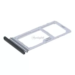   Suport pentru card SAMSUNG (nano SIM și microSD) NEGRU Samsung Galaxy S10 Lite (SM-G770F)