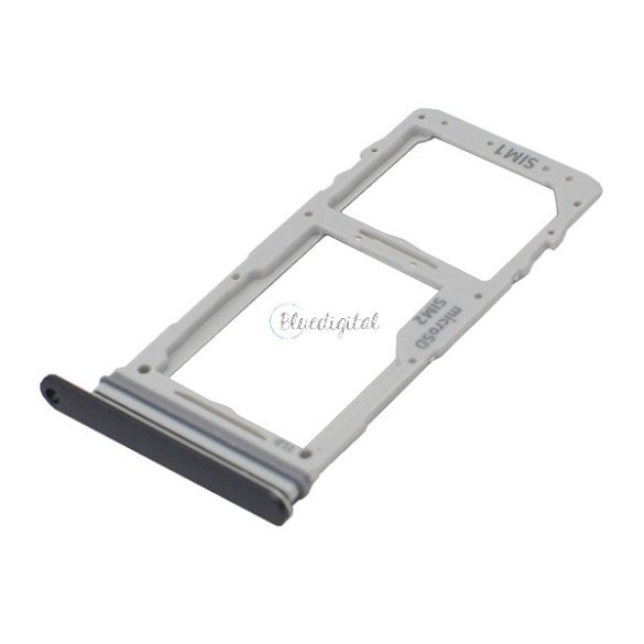 Suport pentru card SAMSUNG (nano SIM și microSD) NEGRU Samsung Galaxy S10 Lite (SM-G770F)