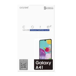   Proiectat pentru sticlă de protecție a ecranului SAMSUNG (rezistentă la zgârieturi, 0,33 mm, 9H, NU curbată) TRANSPARENT Samsung Galaxy A41 (SM-A415F)
