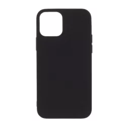  HUSĂ! - Protector de telefon din silicon (mat) NEGRU Apple iPhone 12, Apple iPhone 12 Pro