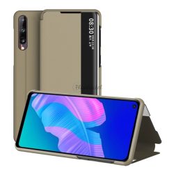   HUSĂ! - Husă în picioare, efect piele (FLIP, deschidere laterală, funcție de suport pentru desktop, afișare număr de telefon, fereastră de vizualizare) MARO Huawei P40 Lite E / Y7p