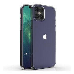   HUSĂ! - Protector de telefon din silicon 4-OK (ultra-subtire) TRANSPARENT Apple iPhone 12 mini