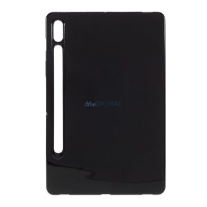 Protector de telefon din silicon (mat) NEGRU Samsung Galaxy Tab S7 LTE 5G (SM-T876), Samsung Galaxy Tab S7 WIFI (SM-T870), Samsung Galaxy Tab S7 LTE (SM-T875), Samsung Galaxy Tab S8 WIFI (SM-X700) ), Samsung Ga