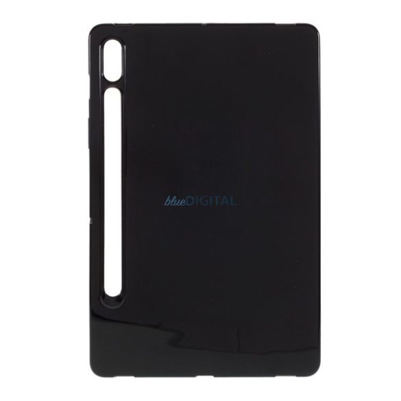 Protector de telefon din silicon (mat) NEGRU Samsung Galaxy Tab S7 LTE 5G (SM-T876), Samsung Galaxy Tab S7 WIFI (SM-T870), Samsung Galaxy Tab S7 LTE (SM-T875), Samsung Galaxy Tab S8 WIFI (SM-X700) ), Samsung Ga
