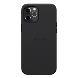   HUSĂ! - Protector de telefon din silicon NILLKIN FLEX PURE (ultra-subțire, ecologic, interior din microfibră de pluș, mat) NEGRU Apple iPhone 12 Pro Max