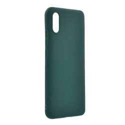   HUSĂ! - Protector de telefon din silicon (mat) VERDE ÎNCHIS Xiaomi Redmi 9A (Redmi 9 AT)