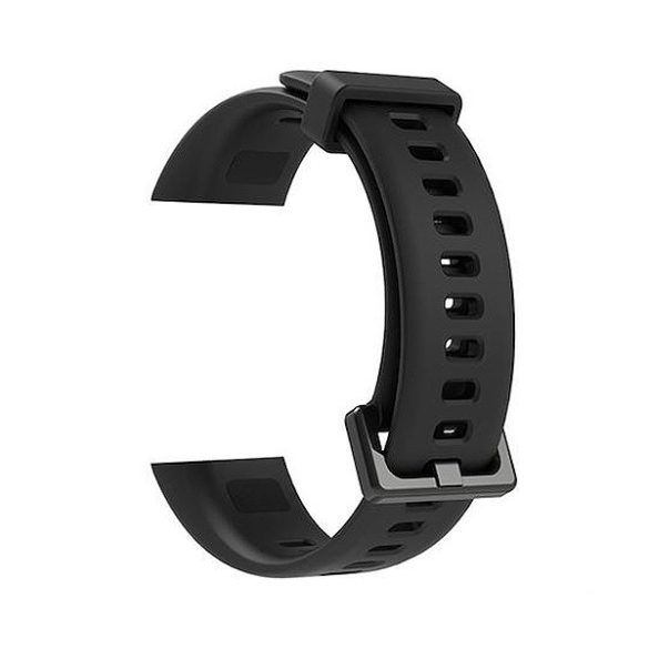 Curea (dimensiune personalizată, silicon, reglabilă) negru Huawei Band 4