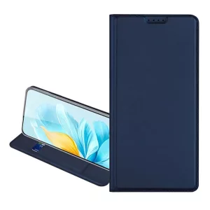 HUSĂ! - Husa DUX DUCIS SKIN PRO in picioare, efect piele (FLIP, deschidere laterala, suport card bancar, functie suport birou) ALBASTRU INCHIS Xiaomi Mi 10T Lite 5G