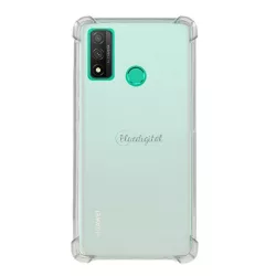   HUSĂ! - Protectie telefon din plastic ROAR JELLY ARMOR (cadru din silicon, rezistenta medie la impact, colt cu perna de aer) TRANSPARENT Huawei P Smart (2020)