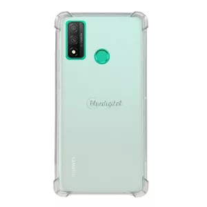 HUSĂ! - Protectie telefon din plastic ROAR JELLY ARMOR (cadru din silicon, rezistenta medie la impact, colt cu perna de aer) TRANSPARENT Huawei P Smart (2020)