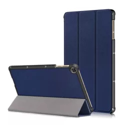   Husă în picioare, efect de piele (FLIP activ, deschidere laterală, funcție de suport de birou TRIFOLD) BUTTONS Huawei MatePad T10/Huawei MatePad T10s