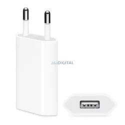   APPLE Încărcător AC priză USB (5W, MD813ZM/A succesor) WHITE Apple iPhone 2G, iPhone 8 4.7, iPhone 3G
