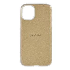 HUSĂ! - Protectie de telefon din silicon (interior din plastic, spate lucios) GOLD Apple iPhone 12 Pro Max
