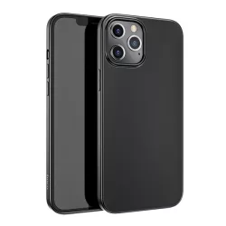  HUSĂ! - Protector de telefon din silicon HOCO FASCINATION (mat) NEGRU Apple iPhone 12 Pro Max