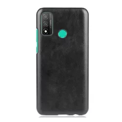   HUSĂ! - Protectie din plastic pentru telefon (efect piele) NEGRU Huawei P Smart (2020)